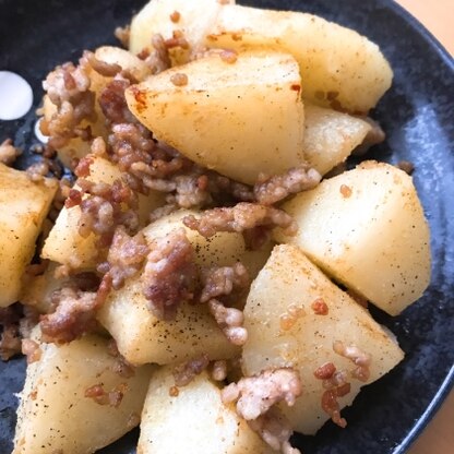 カレー味美味しくて評判良かったです☆ひき肉炒めすぎました。。